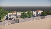 Erfi Kreta, Erfi - Projekt: Bungalow mit Swimmingpool und Meerblick im Olivenhain Haus kaufen